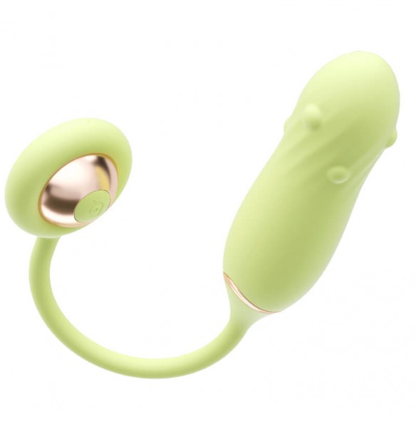 Ankni - XuanYue Rotating Bead Vibrating Egg (Support APP Mini Programs - Green) Ankni - XuanYue Rotating Bead Vibrating Egg (Support APP Mini Programs - Green)